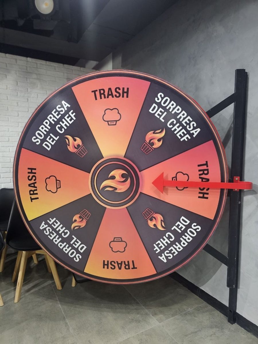 Ruleta de sorpresas de Sí Chef!